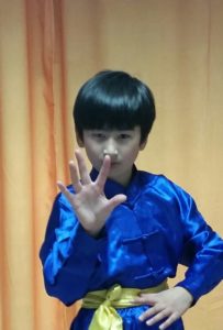 Handhaltung im Kinder Kung Fu